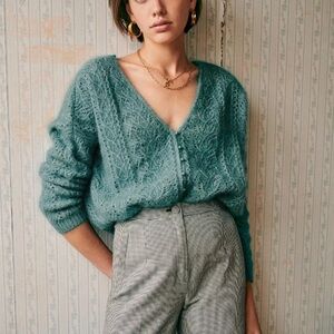 NWOT Sezane Lison Cardigan Sweater